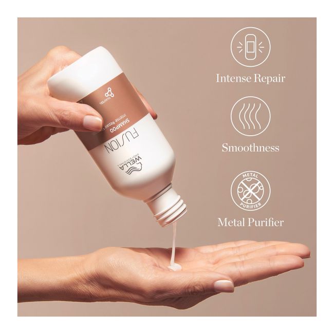 WELLA PROFESSIONALS FUSION INTENSE REPAIR plaukų šampūnas, 250 ml