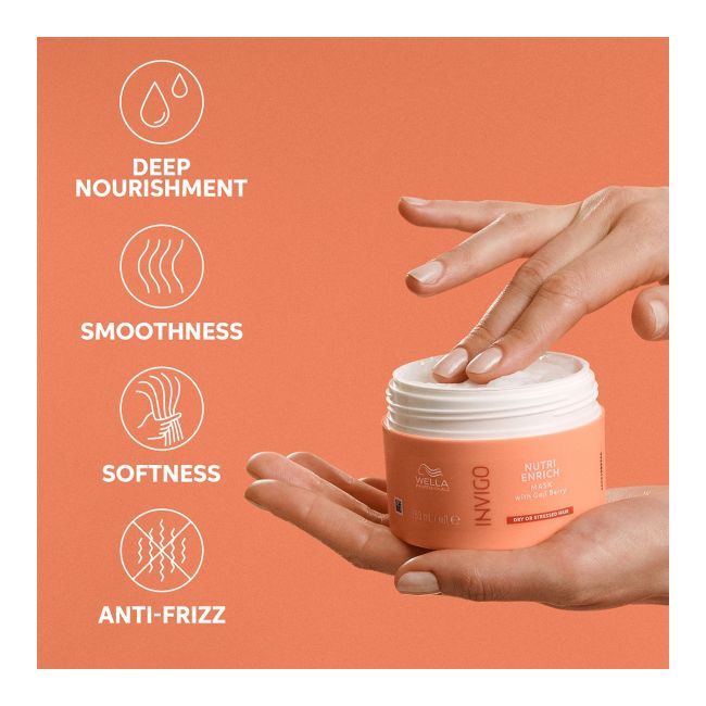 WELLA PROFESSIONALS INVIGO NUTRI ENRICH plaukų kaukė, 150 ml