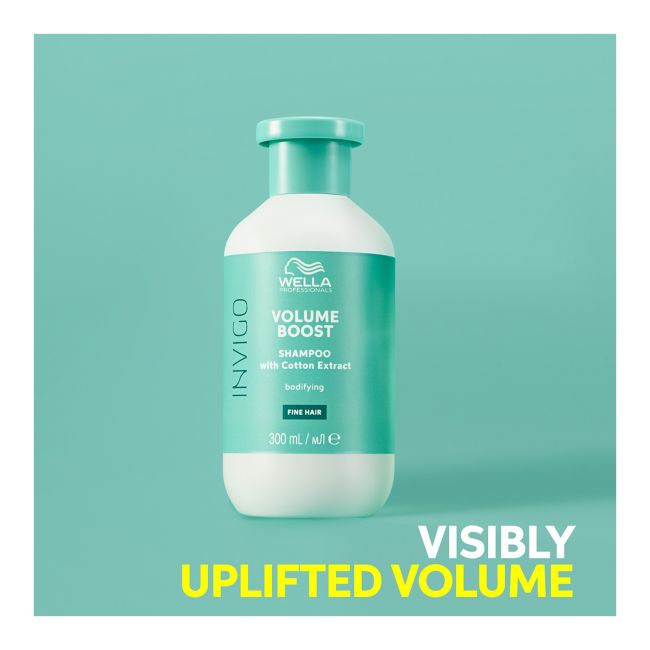 WELLA PROFESSIONALS INVIGO VOLUME BOOST plaukų šampūnas, 300 ml