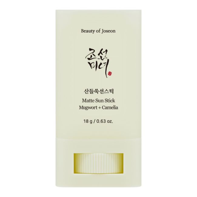 BEAUTY OF JOSEON SPF50+ PA ++++ MATTE SUN STICK MUGWORT + CAMELIA apsauginis pieštukas, 18 g