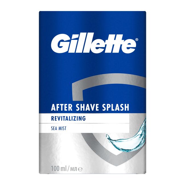 GILLETTE REVITALIZING SEA MIST skystis po skutimosi, 100 ml