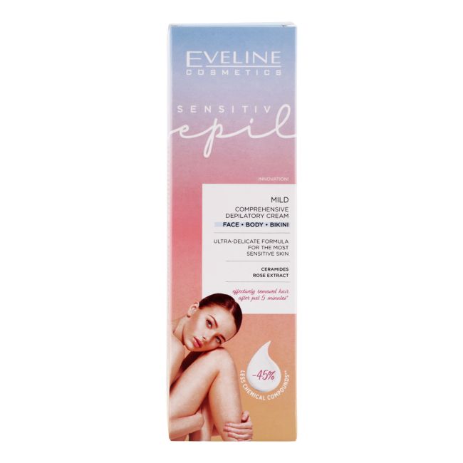 EVELINE SENSITIVE EPIL depiliacinis kremas, 125 ml