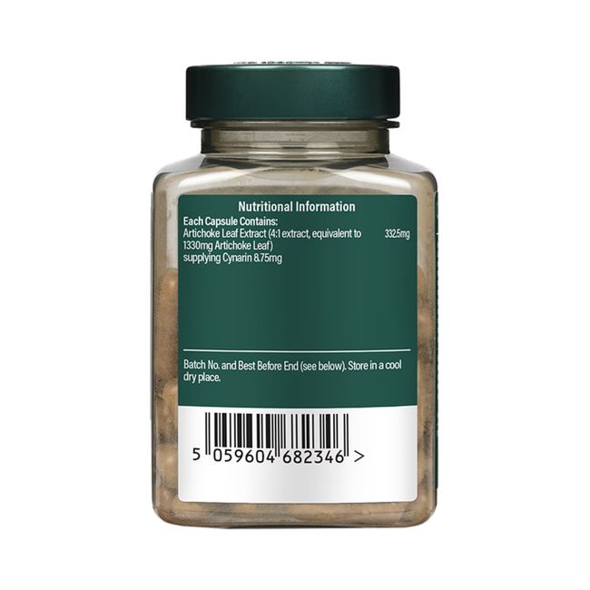 H&B artišokų ekstraktas 350 mg, 60 kapsulių