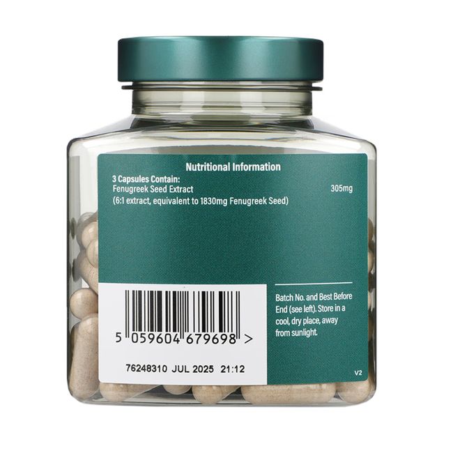 H&B vaistinė ožragė 1830 mg, 90 kapsulių
