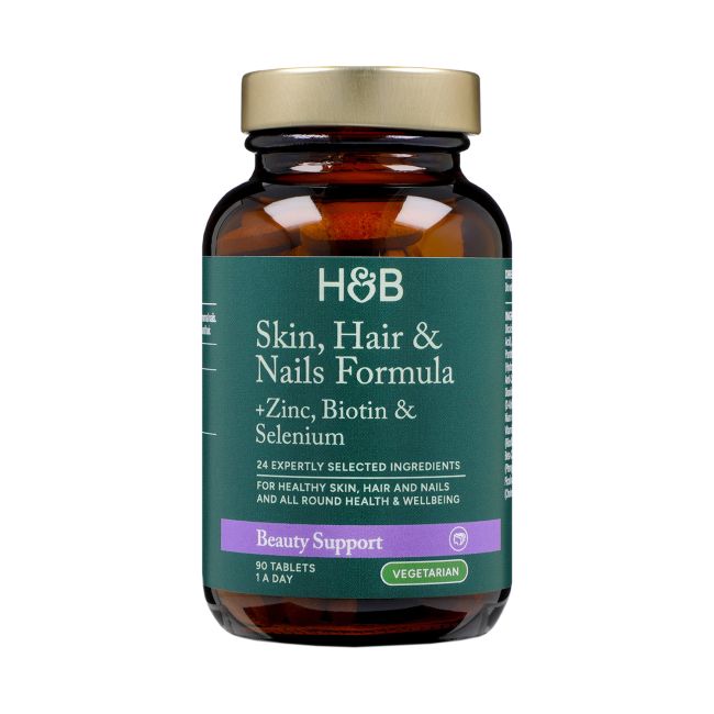 H&B vitaminai odai, plaukams ir nagams, 90 tablečių
