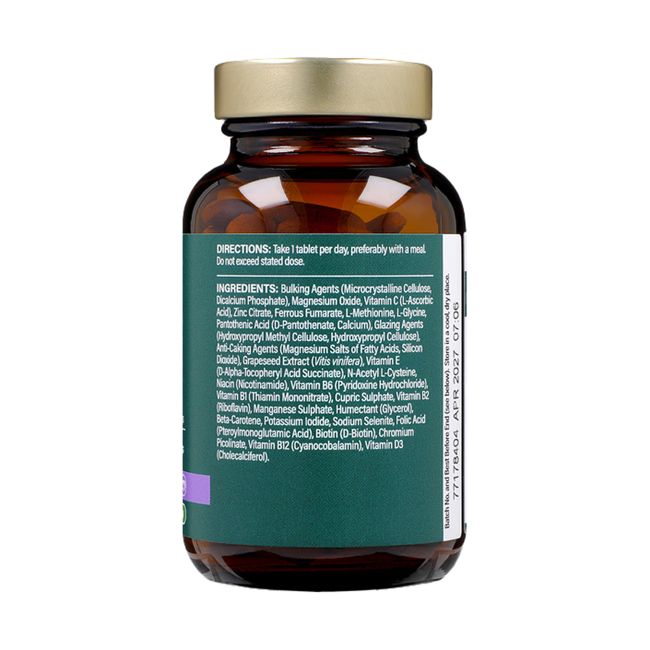 H&B vitaminai odai, plaukams ir nagams, 90 tablečių