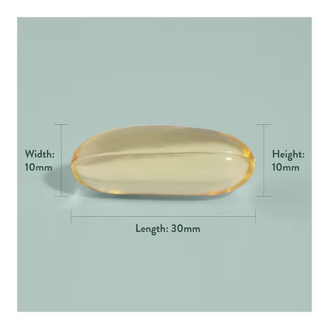 H&B HIGH STRENGTH omega 3 žuvų taukai 1500 mg, 60 kapsulių