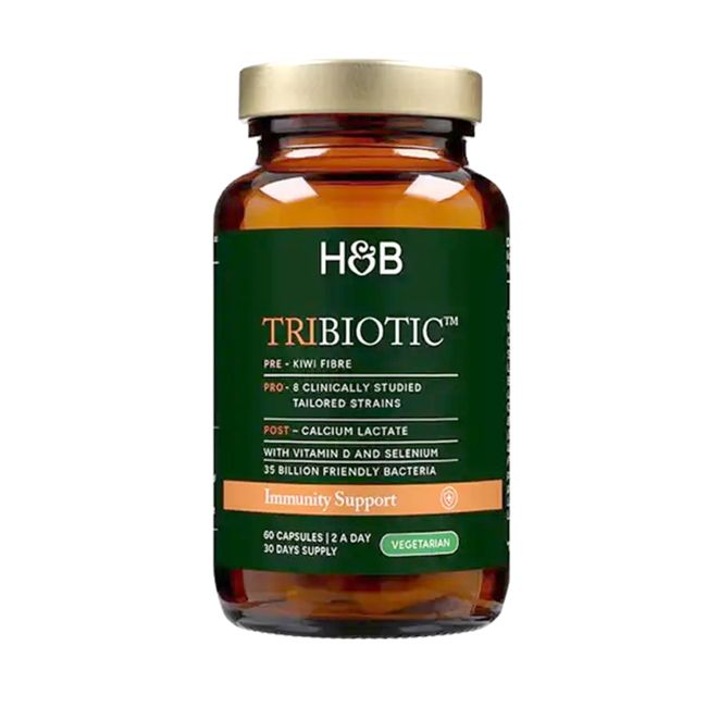 H&B TRIBIOTICS gerosios bakterijos imunitetui, 60 kapsulių