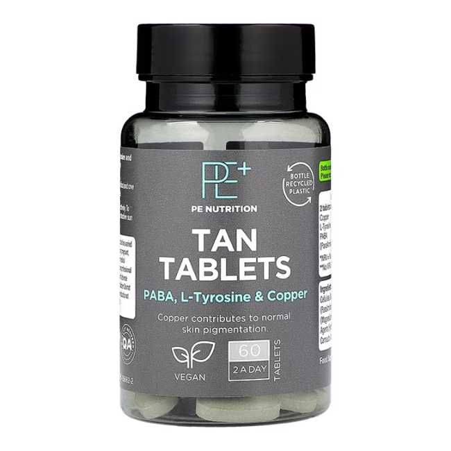 H&B PRECISION ENGINEERED TAN TABLETS įdegiui, 60 kapsulių