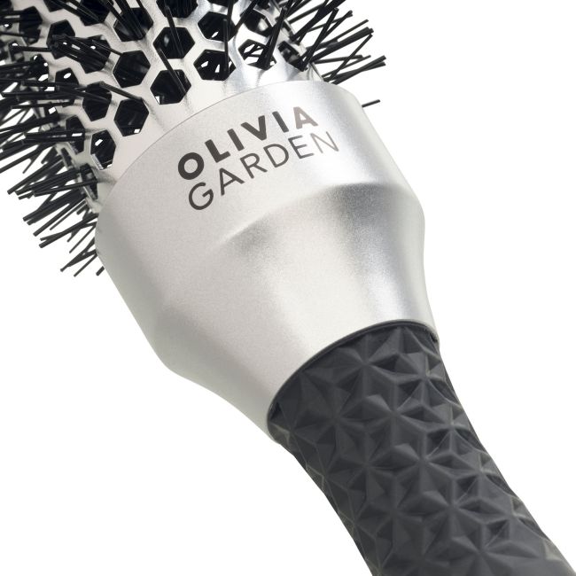 OLIVIA GARDEN BLOWOUT CLASSIC SILVER 35 plaukų šepetys
