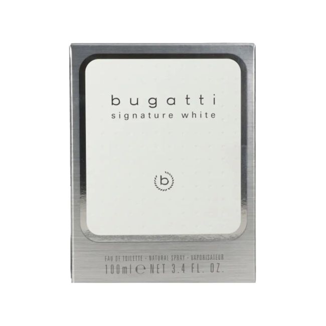 BUGATTI SIGNATURE WHITE tualetinis vanduo, 100 ml