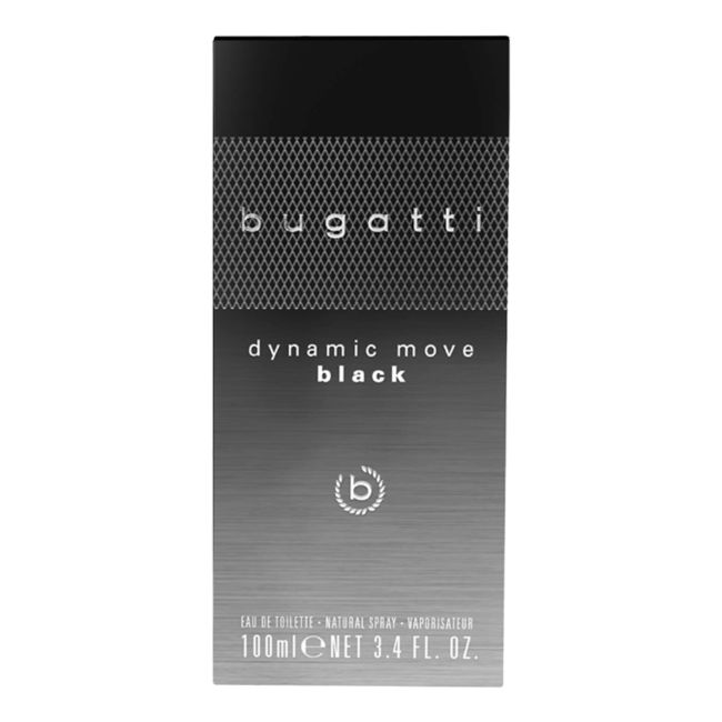 BUGATTI DYNAMIC MOVE BLACK tualetinis vanduo, 100 ml
