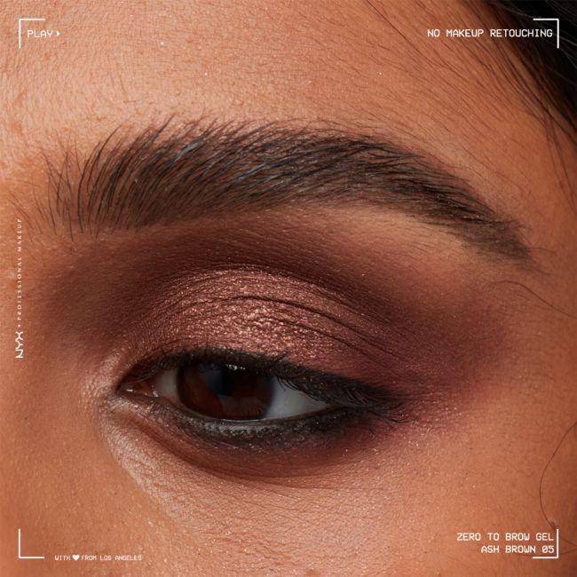 NYX PROFESSIONAL MAKEUP ZERO TO BROW antakių želė, 2 ml