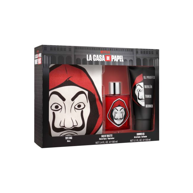 NETFLIX LA CASA DE PAPEL dovanų rinkinys