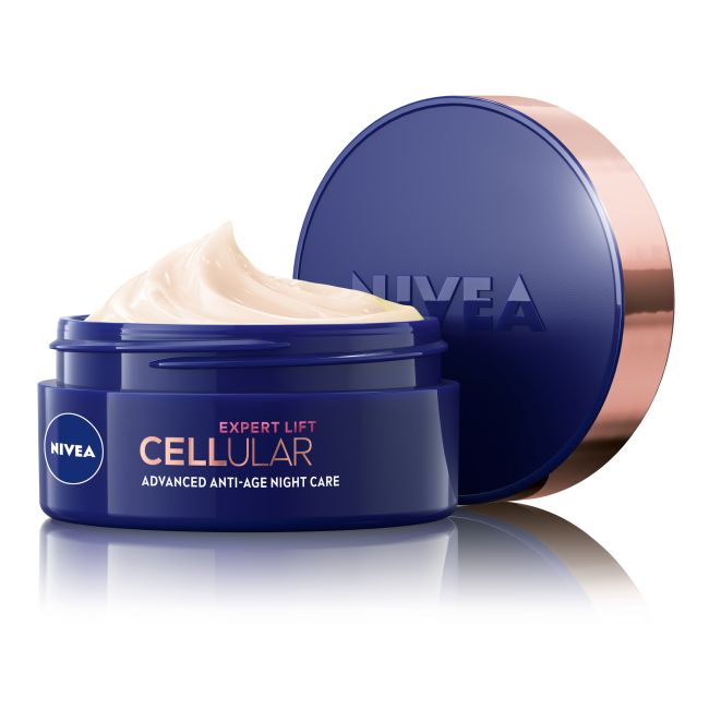 NIVEA CELLULAR EXPERT LIFT naktinis veido kremas, 50 ml