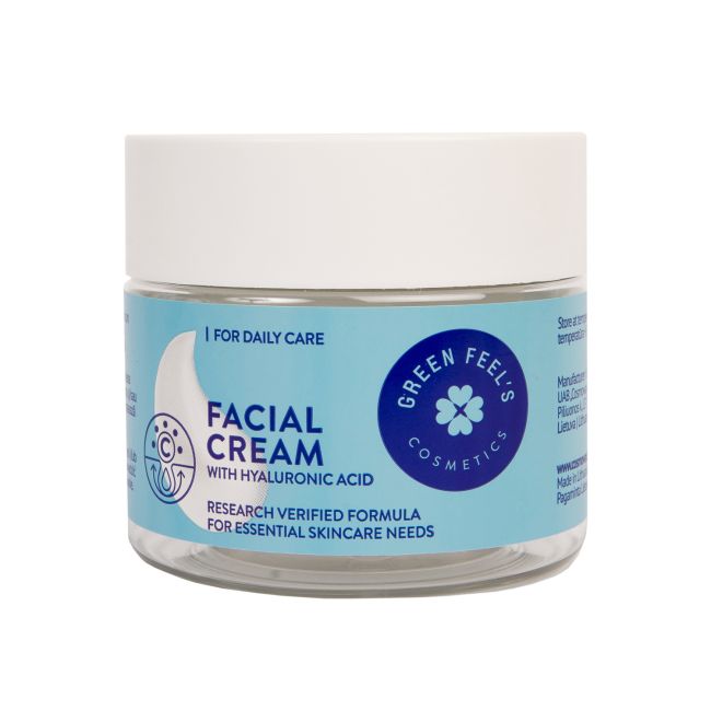 GREEN FEEL'S HYALURONIC ACID veido kremas, 50 ml