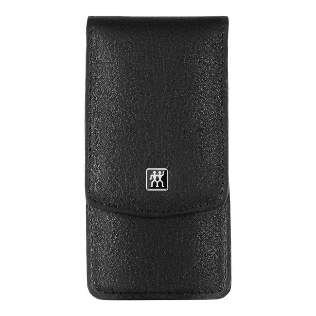 ZWILLING CLASSIC LEATHER CASE BLACK manikiūro rinkinys