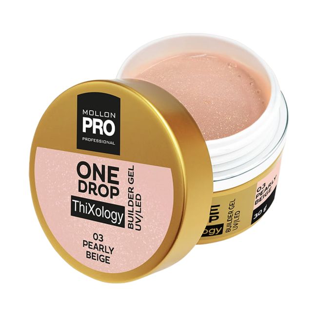 MOLLON PRO ONE DROP THIXOLOGY BUILDER nagų gelis, 30 g