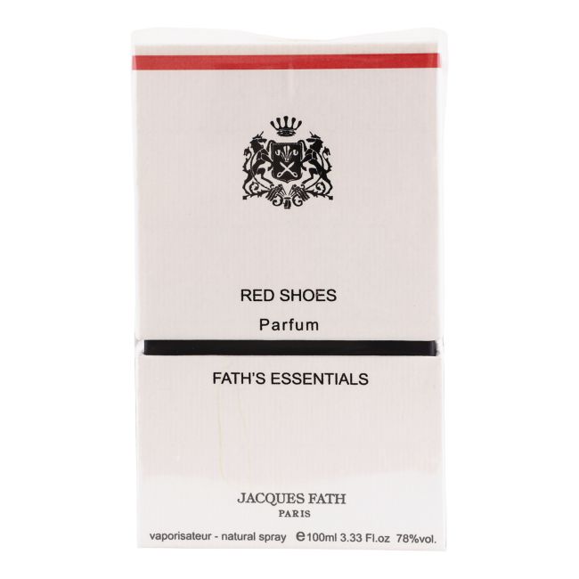 JACQUES FATH FATH'S ESSENTIALS RED SHOES parfumuotas vanduo, 100 ml