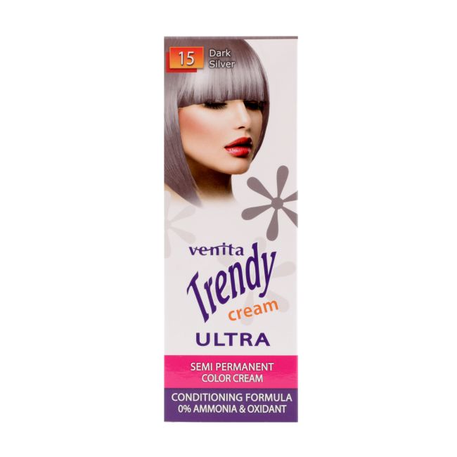 VENITA TRENDY ULTRA dažomasis plaukų kremas, 75 ml