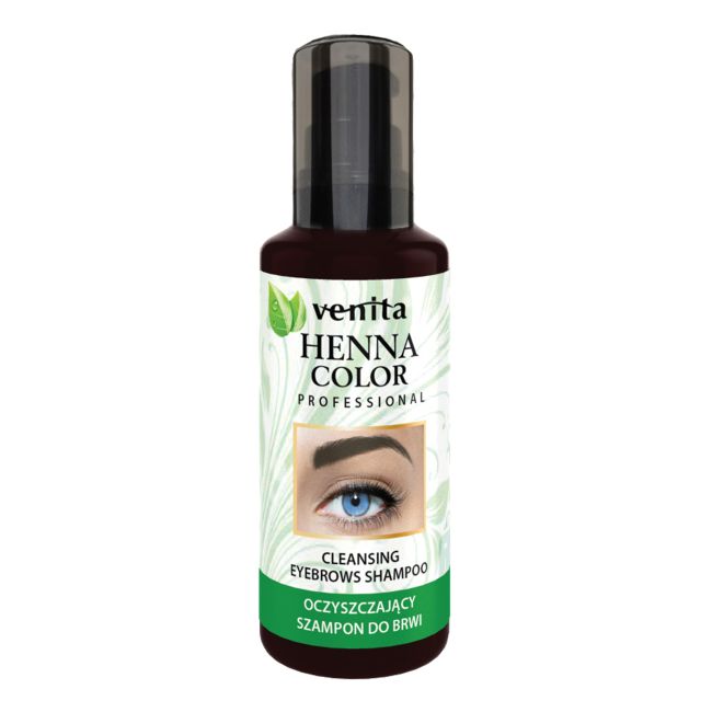 VENITA HENNA COLOR valomasis antakių šampūnas, 50 ml