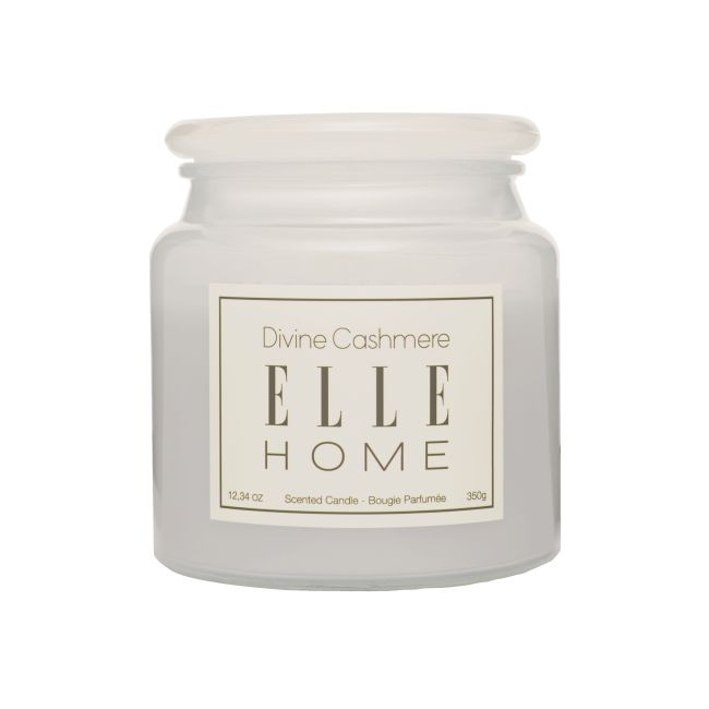 ELLE HOME DIVINE CASHMERE kvapni žvakė, 350 g