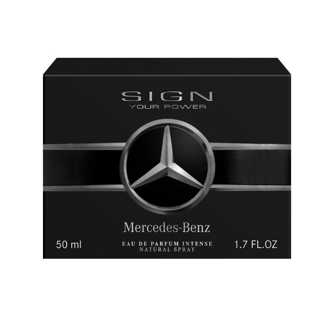 MERCEDES-BENZ SIGN YOUR POWER parfumuotas vyrų vanduo, 50 ml