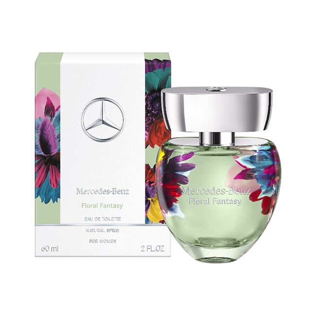 MERCEDES-BENZ FLORAL FANTASY tualetinis moterų vanduo, 60 ml