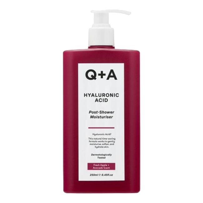 Q+A HYALURONIC ACID MOISTURISER drėkinamasis kūno kremas, 250 ml