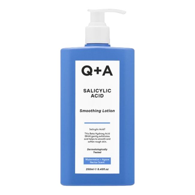 Q+A SALICYLIC ACID SMOOTHING kūno losjonas, 250 ml