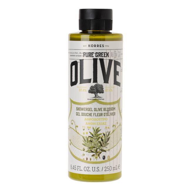KORRES OLIVE OLIVE BLOSSOM dušo želė, 250 ml