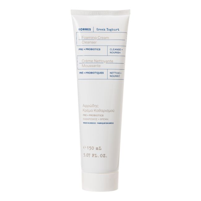 KORRES GREEK YOGHURT putojantis kreminis valiklis, 150 ml