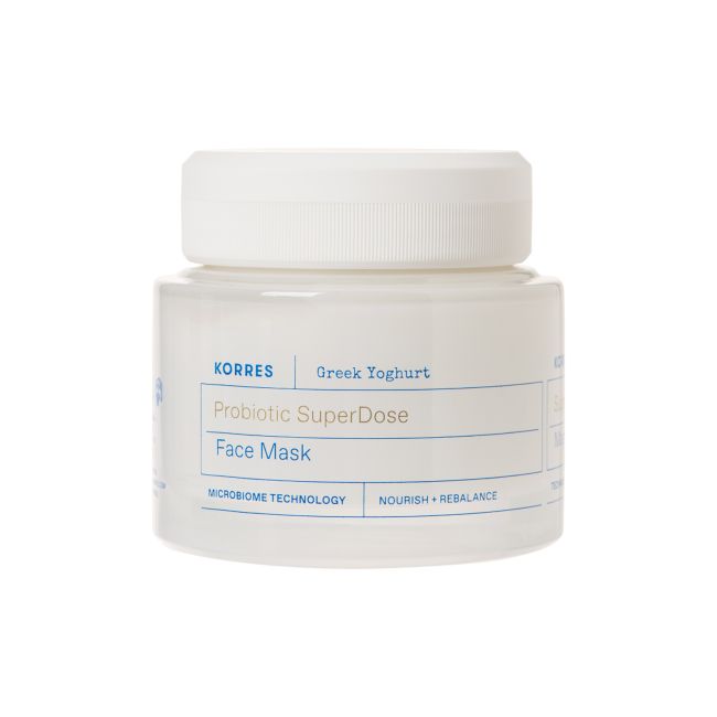 KORRES GREEK YOGHURT PROBIOTIC SUPER DOSE veido kaukė, 100 ml