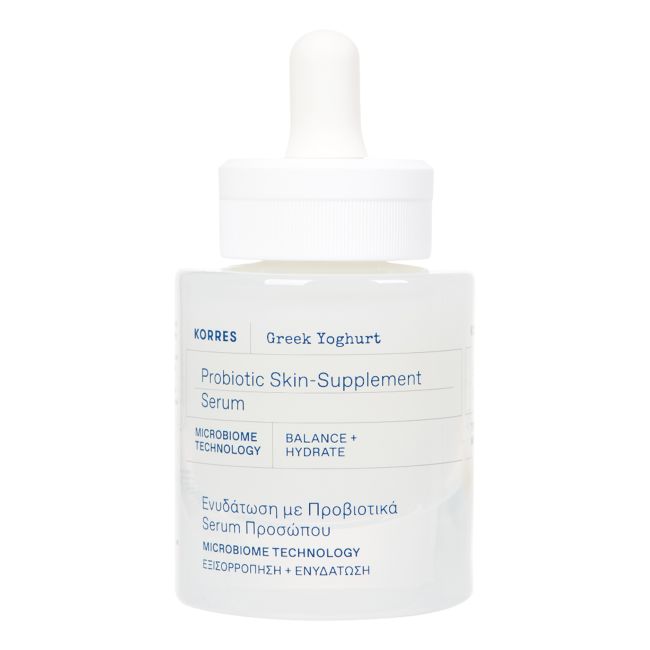 KORRES GREEK YOGHURT PROBIOTIC SKIN-SUPPLEMENT veido serumas, 30 ml
