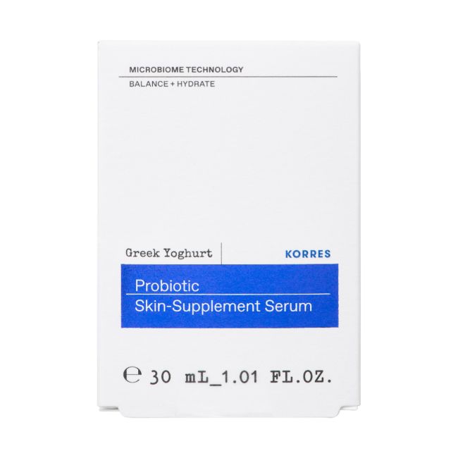 KORRES GREEK YOGHURT PROBIOTIC SKIN-SUPPLEMENT veido serumas, 30 ml