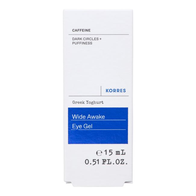 KORRES GREEK YOGHURT WIDE AWAKE paakių želė, 15 ml
