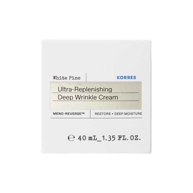 KORRES WHITE PINE ULTRA - REPLENISHING DEEP WRINKLE veido kremas, 40 ml