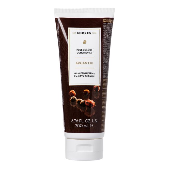 KORRES ARGAN OIL POST-COLOUR plaukų kondicionierius, 200 ml