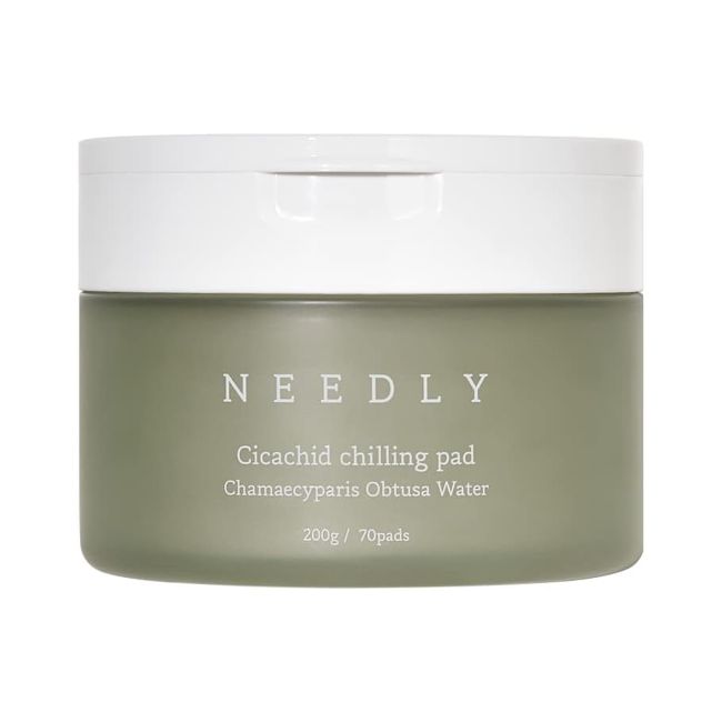 NEEDLY CICACHID CHILLING vėsinamieji veido padeliai (70 vnt.)