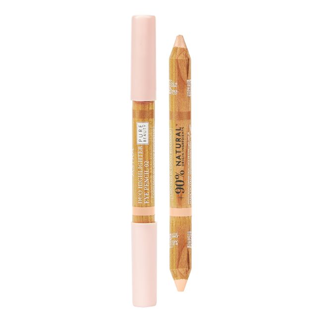 ASTRA PURE BEAUTY DUO HIGHLIGHTER švytėjimo suteikiantis akių pieštukas