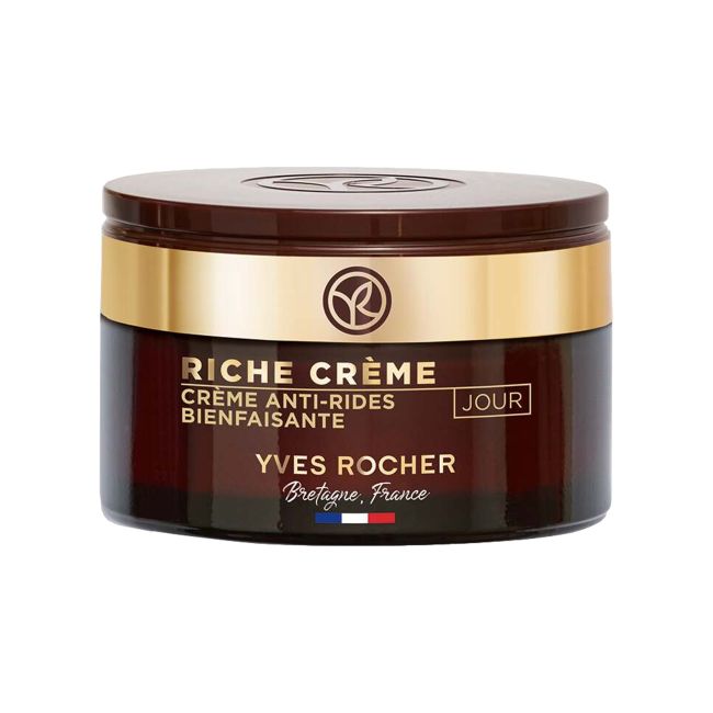 YVES ROCHER RICHE CREME COMFORTING ANTI-WRINKLE dieninis kremas, 50 ml