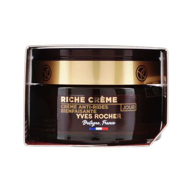 YVES ROCHER RICHE CREME COMFORTING ANTI-WRINKLE dieninis kremas, 50 ml