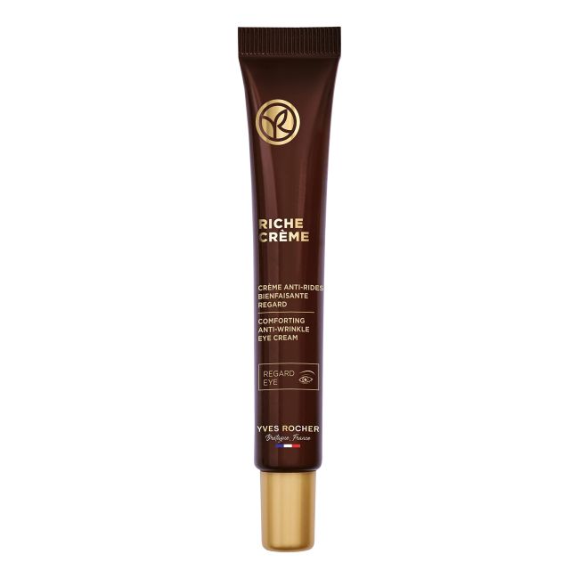 YVES ROCHER RICHE CREME COMFORTING ANTI-WRINKLE paakių kremas, 14 ml