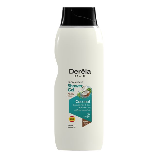 DERELA COCONUT dušo želė, 750 ml