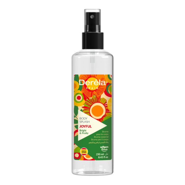 DERELA JOYFUL BRIGHT & FRUITY kūno migla, 250 ml