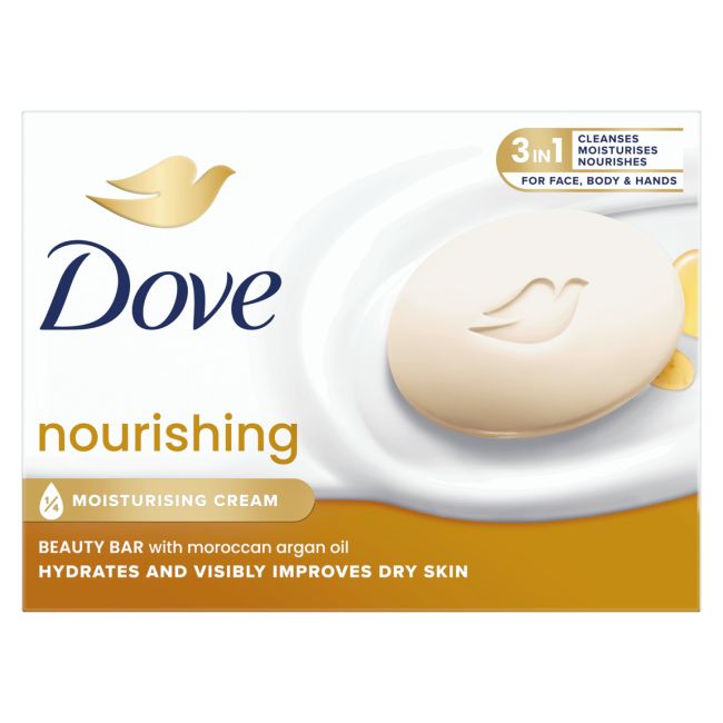 DOVE NOURISHING tualetinis muilas, 90 g