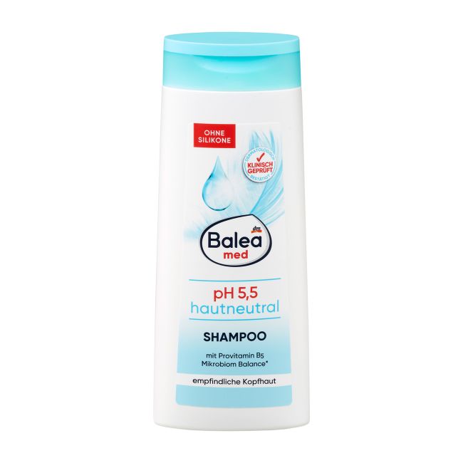 BALEA MED PH5,5 HAUTNEUTRAL plaukų šampūnas, 300 ml