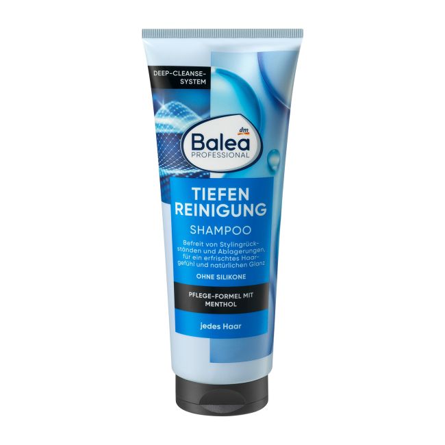 BALEA TIEFEN REININGUNG plaukų šampūnas, 250 ml