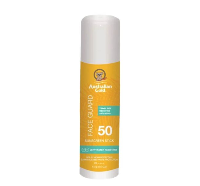 AUSTRALIAN GOLD SPF50 apsauginis veido pieštukas nuo saulės, 14 g