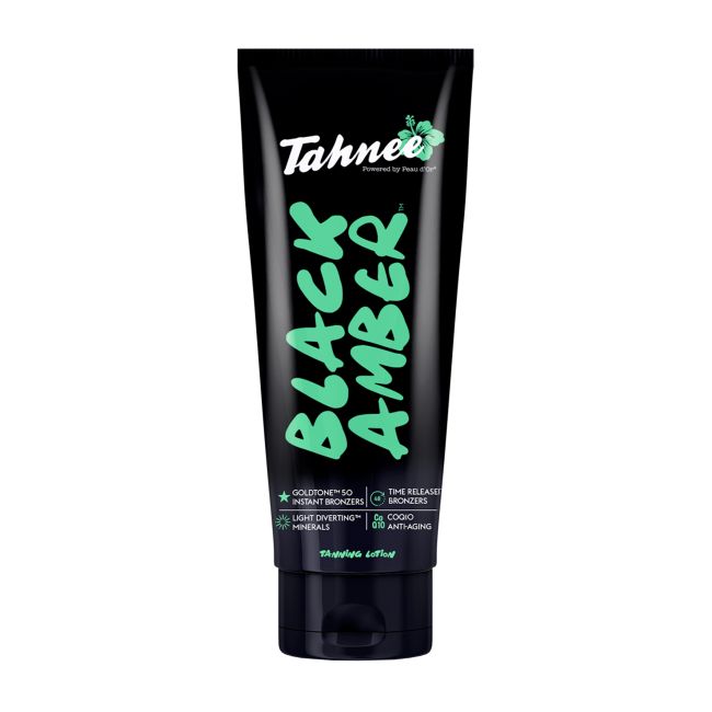 TAHNEE BLACK AMBER soliariumo įdegio losjonas, 200 ml